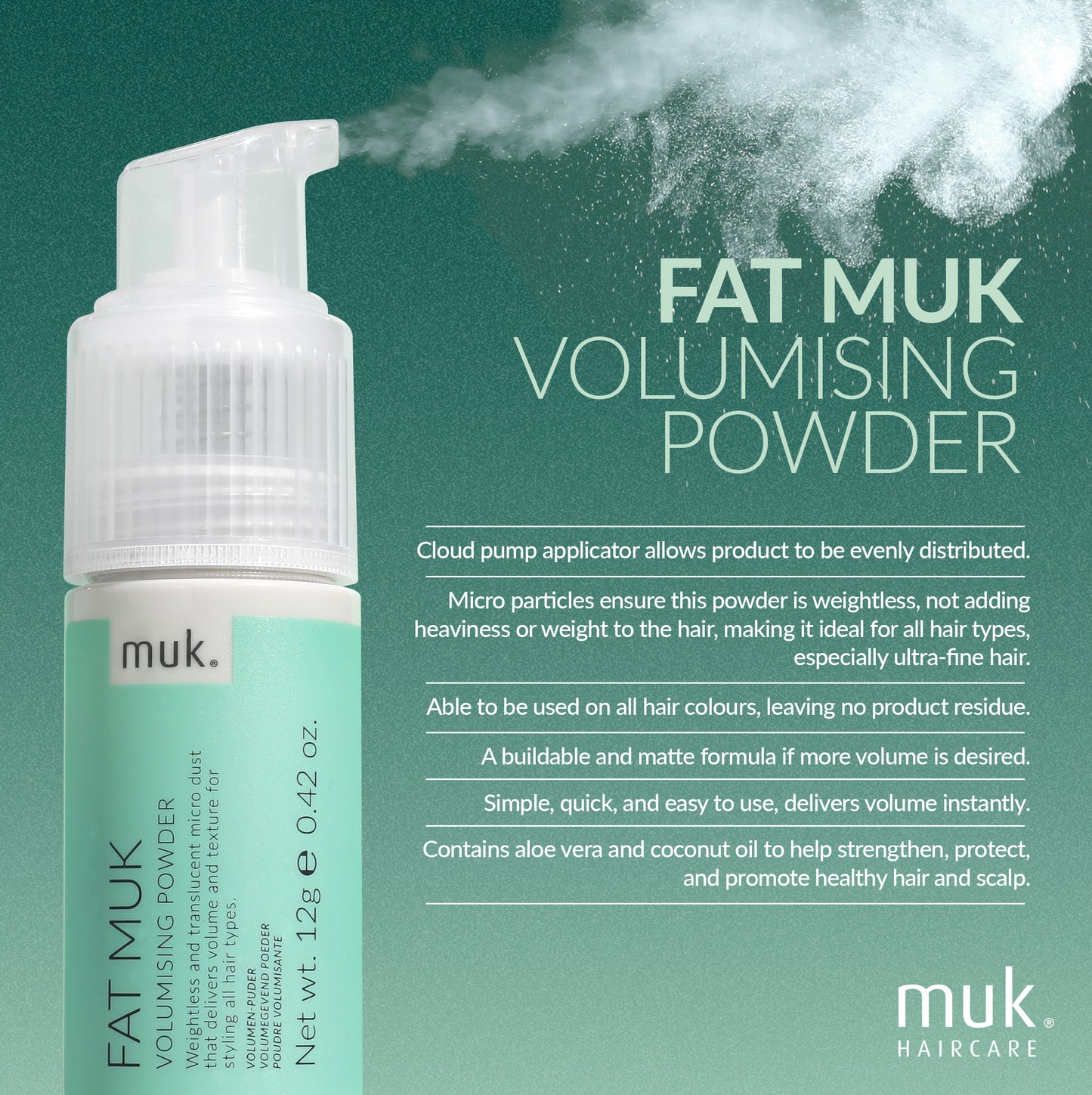 muk Fat muk Volumising Powder 12g - Price Attack