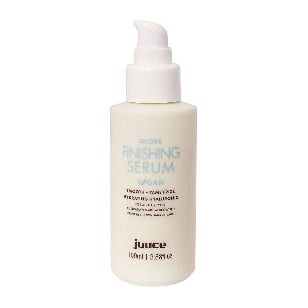 Juice Gloss Finishing Serum bottle on a white background
