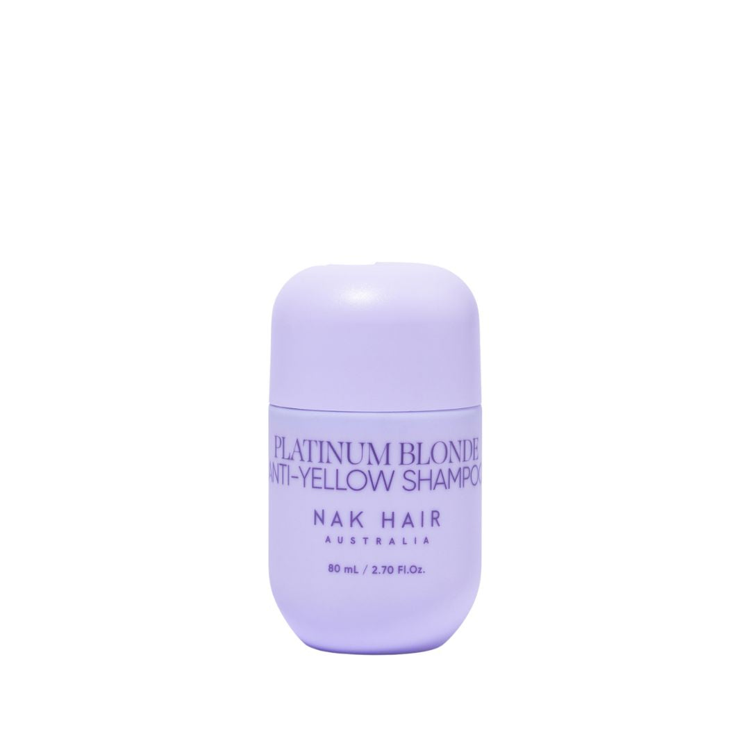 NAK Signature Platinum Blonde Anti-Yellow Shampoo 80ml