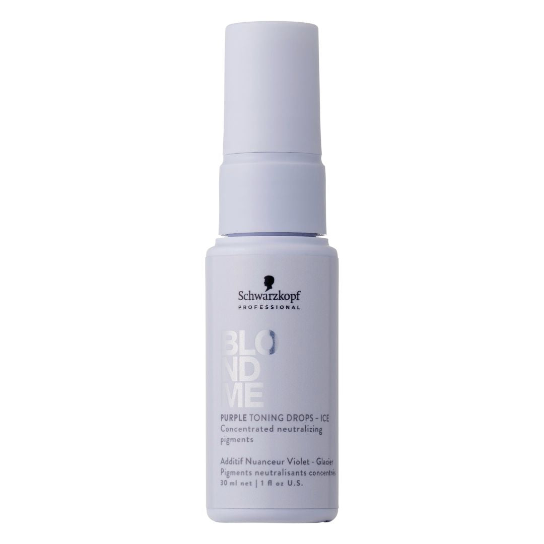Schwarzkopf BlondMe Purple Toning Drops Ice 30ml