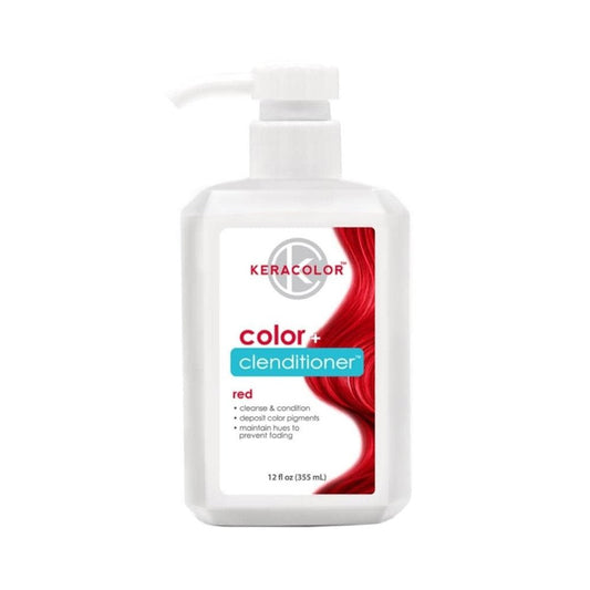 Keracolor Color Clenditioner Colour Shampoo Red 355ml - Price Attack