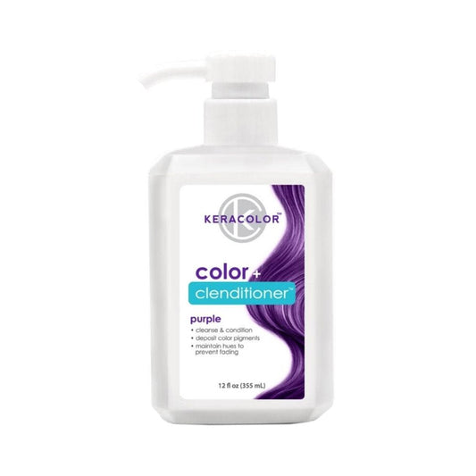 Keracolor Color Clenditioner Colour Shampoo Purple 355ml - Price Attack