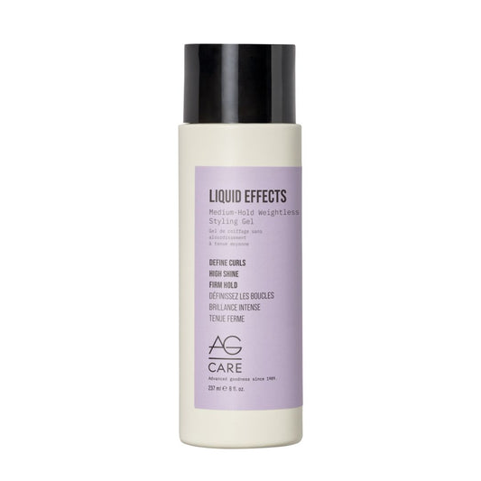 AG Care Liquid Effects Medium Hold Weightless Styling Gel 237ml