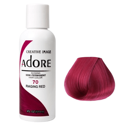 Adore Semi Permanent Hair Colour Raging Red 70 118ml - Price Attack