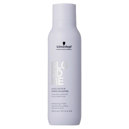 Schwarzkopf BlondMe Bond Repair Purple Shampoo 300ml