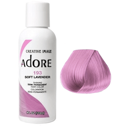 Adore Semi Permanent Hair Colour Soft Lavender 193 118ml - Price Attack