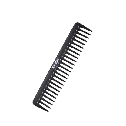 Black comb with 'Slickstar' branding on a white background