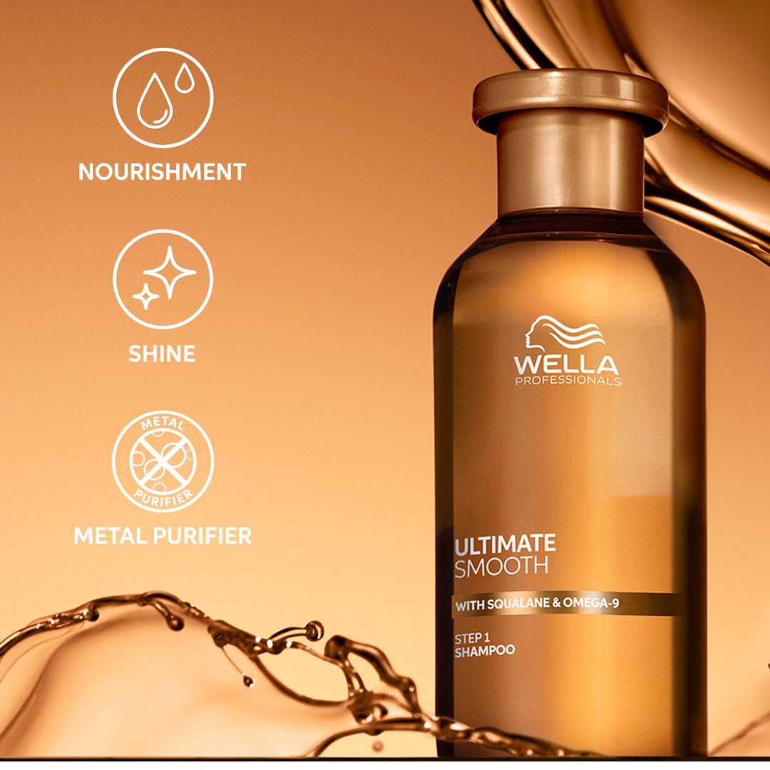 Wella Professionals Ultimate Smooth Shampoo 250ml