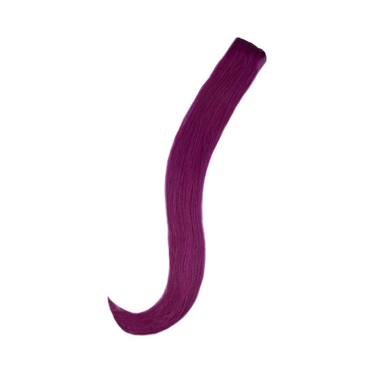 Amazing Hair Human Hair Single Clip-in Purple 20" - Price Attack
