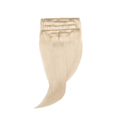Amazing Hair Human Hair Clip-in 60A Platinum Blonde 7pc Set 20" - Price Attack