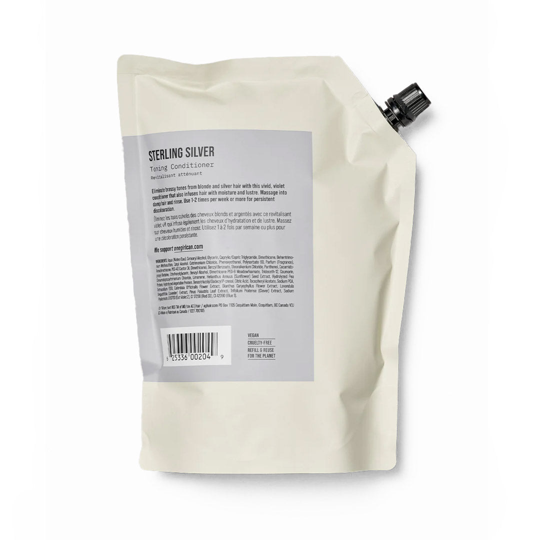AG Care Sterling Silver Toning Conditioner 1L - Price Attack
