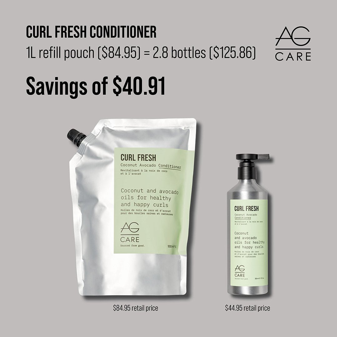 AG Care Curl Fresh Coconut Avocado Conditioner 1L - Price Attack