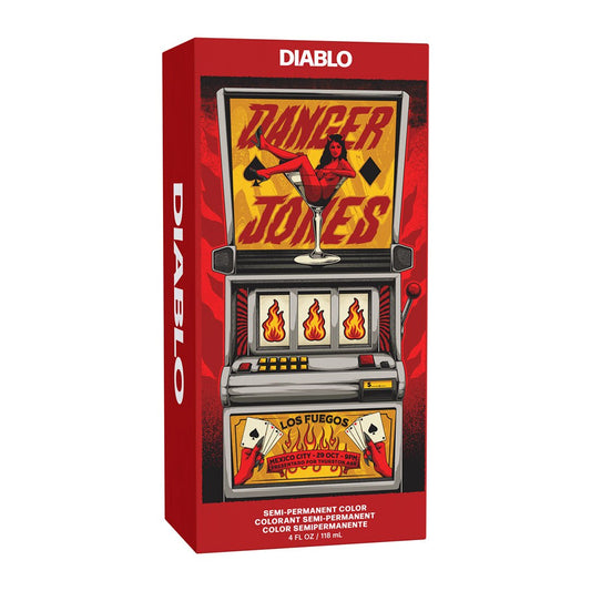 Danger Jones Semi Permanent Color Diablo Red 118ml - Price Attack