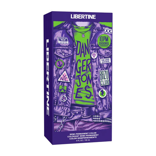 Danger Jones Semi Permanent Color Libertine Violet 118ml - Price Attack