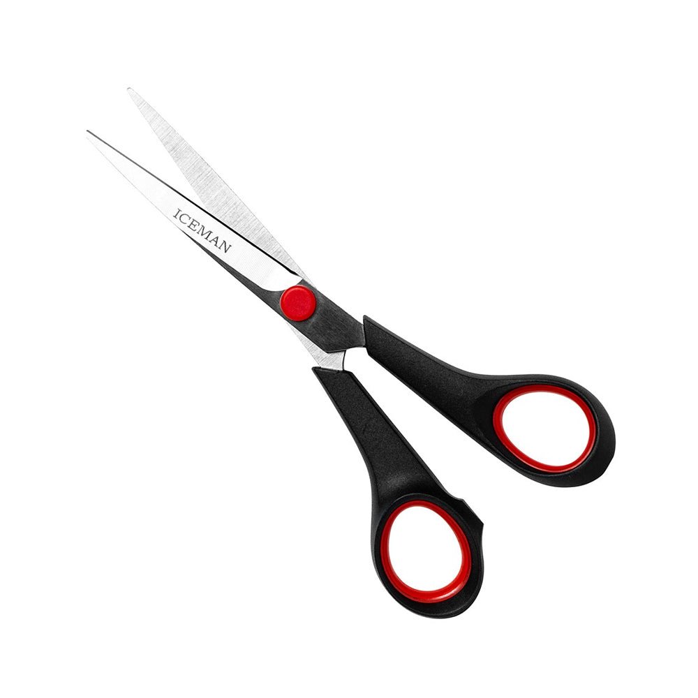 Iceman Salon Shears 5.5" Scissors Black - Price Attack