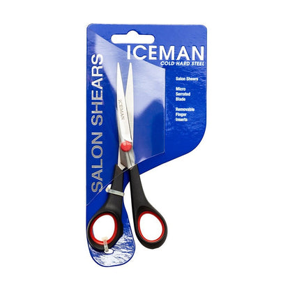 Iceman Salon Shears 5.5" Scissors Black - Price Attack
