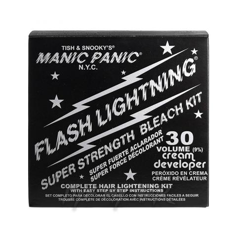 Manic Panic Flash Lightning Bleach Kit - 30 Volume Cream Developer - Price Attack