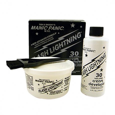Manic Panic Flash Lightning Bleach Kit - 30 Volume Cream Developer - Price Attack