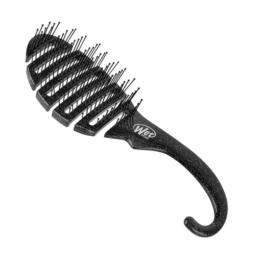 Wet Brush Shower Detangler Brush Glitter Black - Price Attack