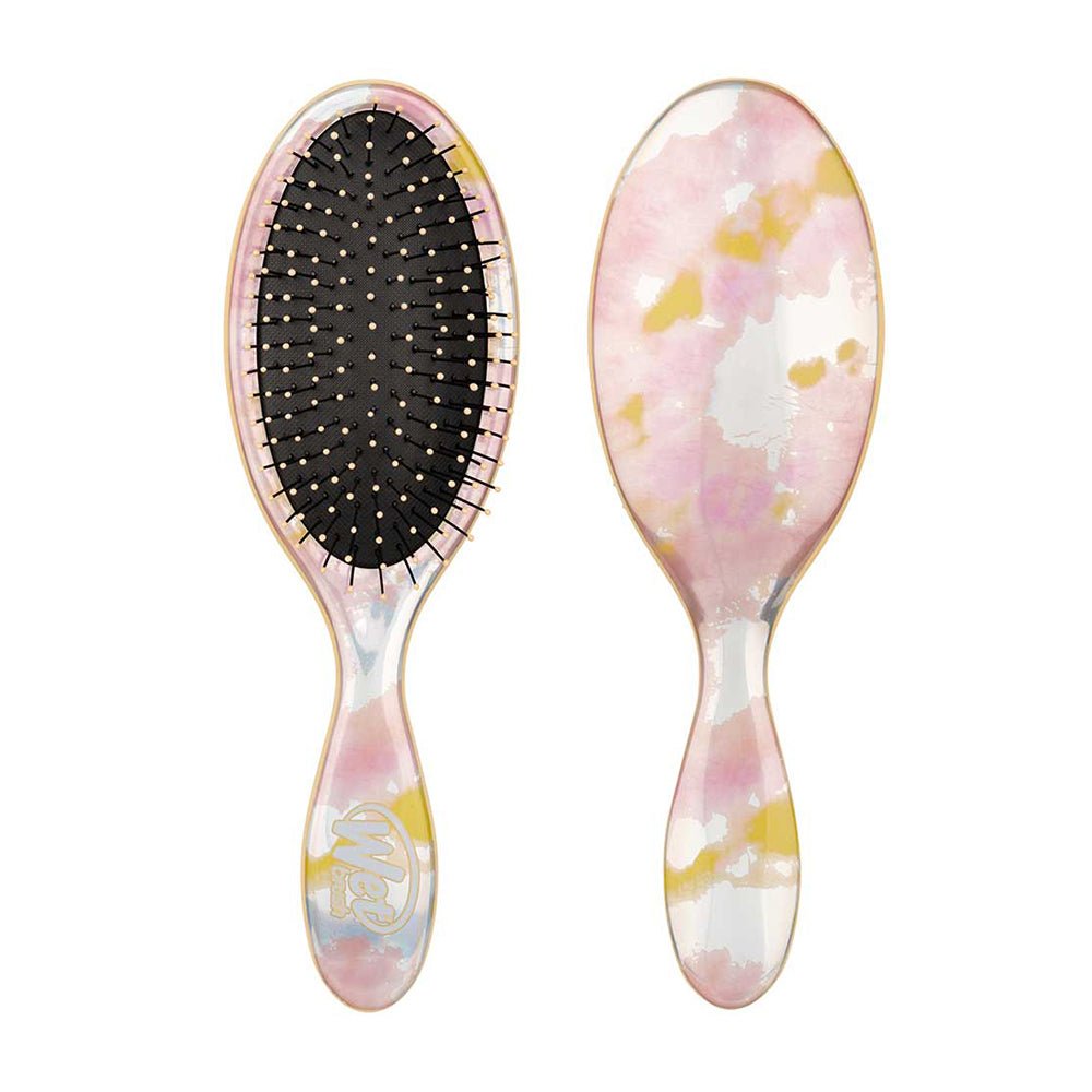 Wet Brush Watercolour Tie Dye Detangler Brush Peach - Price Attack