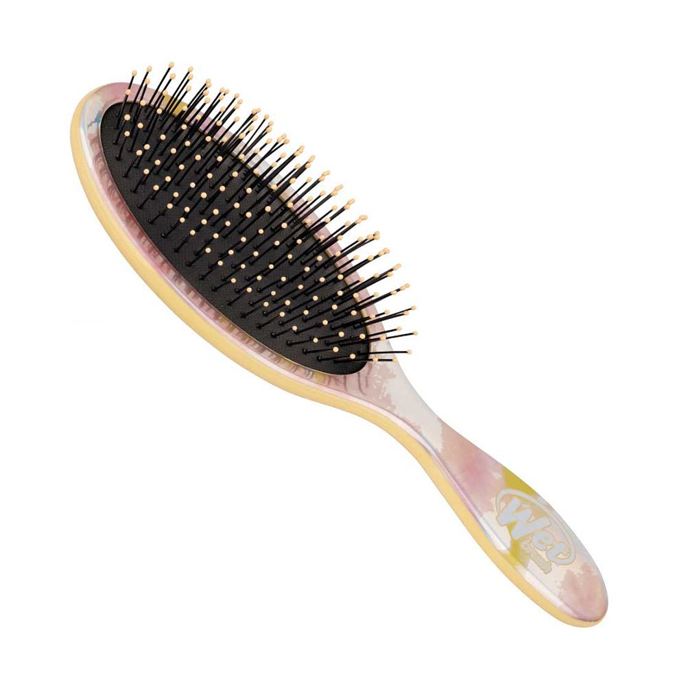 Wet Brush Watercolour Tie Dye Detangler Brush Peach - Price Attack